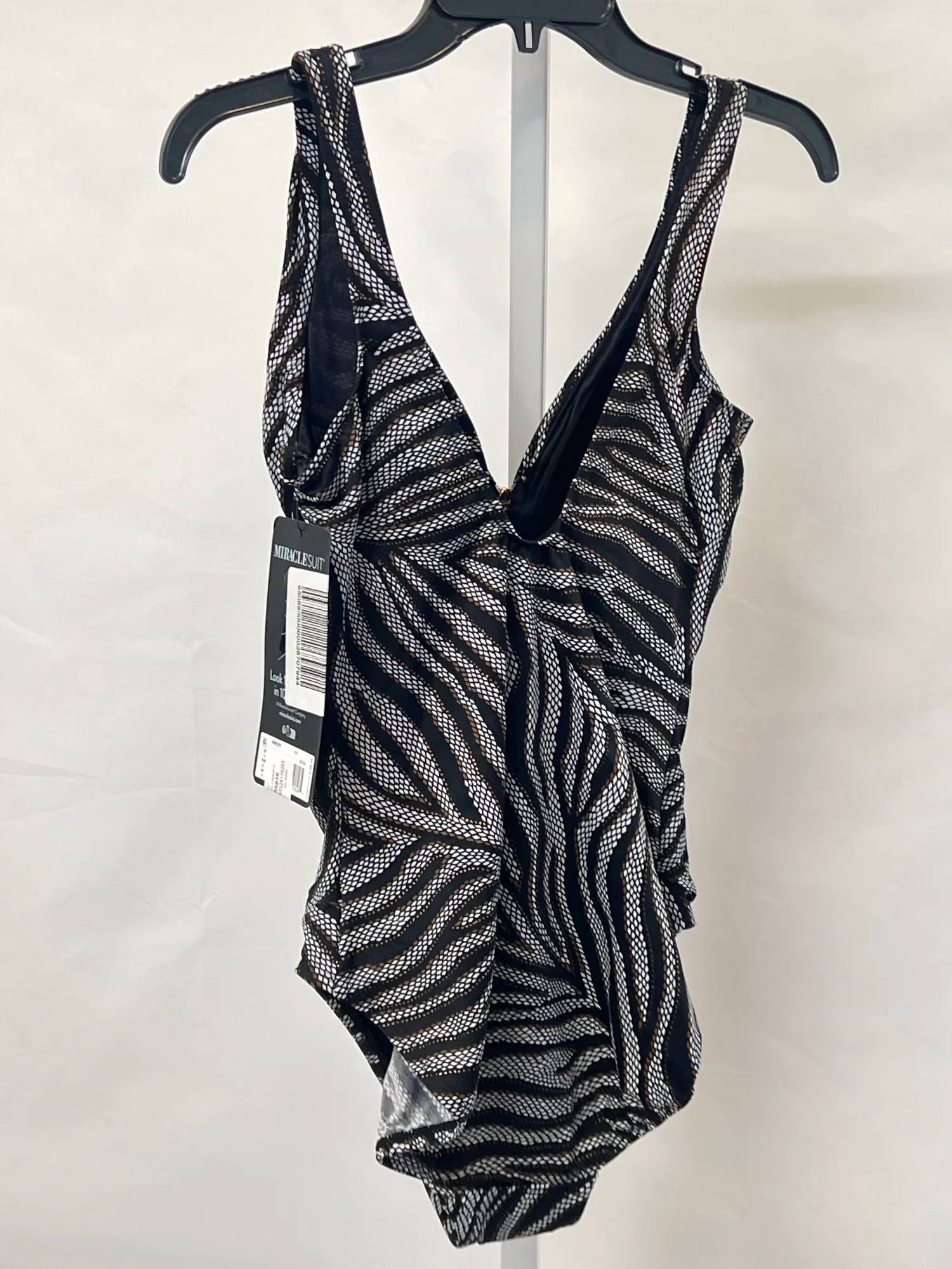 Miraclesuit - Zip Front One Piece Swimsuit