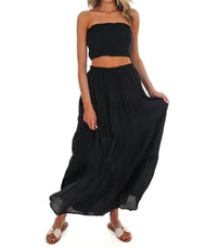 Hyfve - Women's Better People Two Piece Maxi Skirt Set