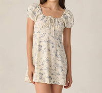 Rylee + Cru - Ivy Ocean Toile Dress
