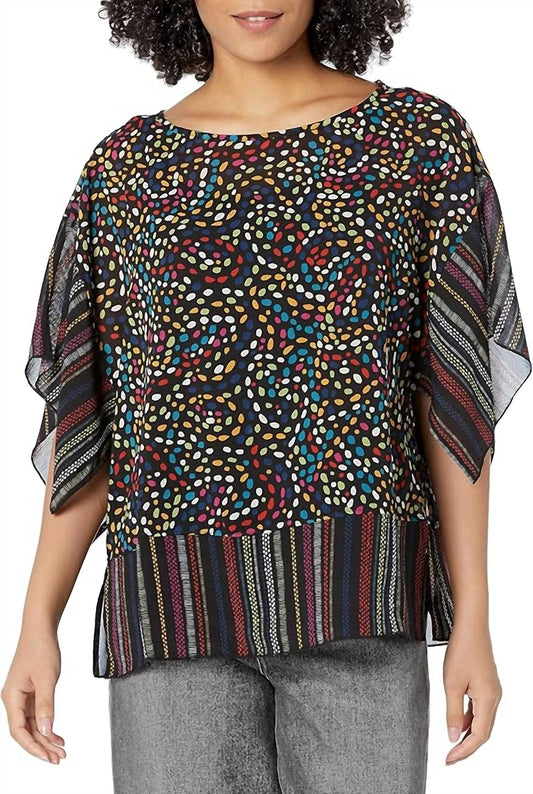 Multiples - WOMEN'S PONCHO TOP AND CAMI