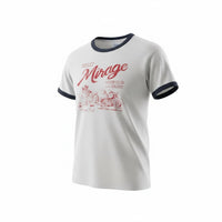 Chaser Women's Graphic Mirage Top in white - women's t-shirt - alternate view