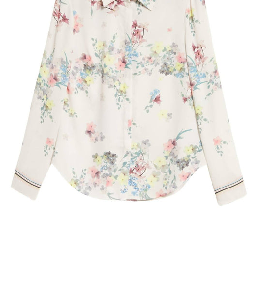 Women's Aadele Pergola Floral Button-Up Shirt Blouse