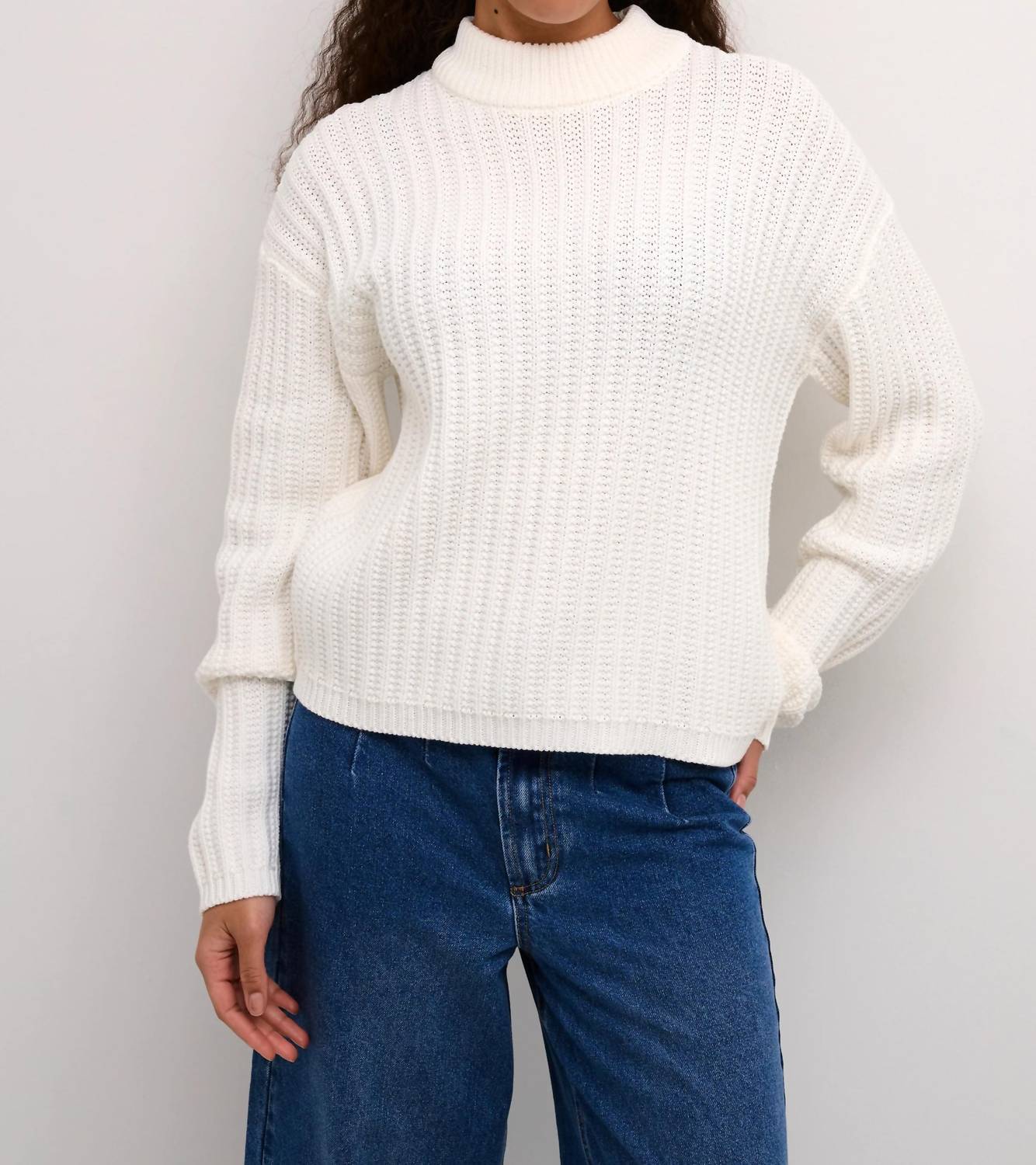 Kaffe - Kabess Crew Neck Long Sleeve Pullover