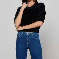 L'Agence - Guinevere Cropped Pullover Sweater