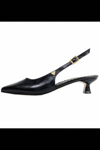 By Nataly Mendez - Women's Celia Pointed Kitten Low Heels