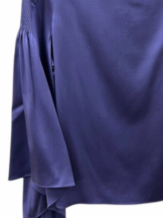 Diomi - Women's Ruffle Sleeve Boat Neck Blouse