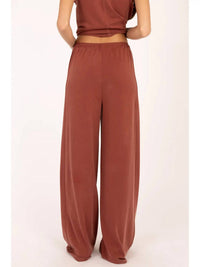 Elle Grey - Wide Leg Lounge Pants
