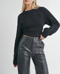 Sage The Label - Remind You Not Backless Sweater