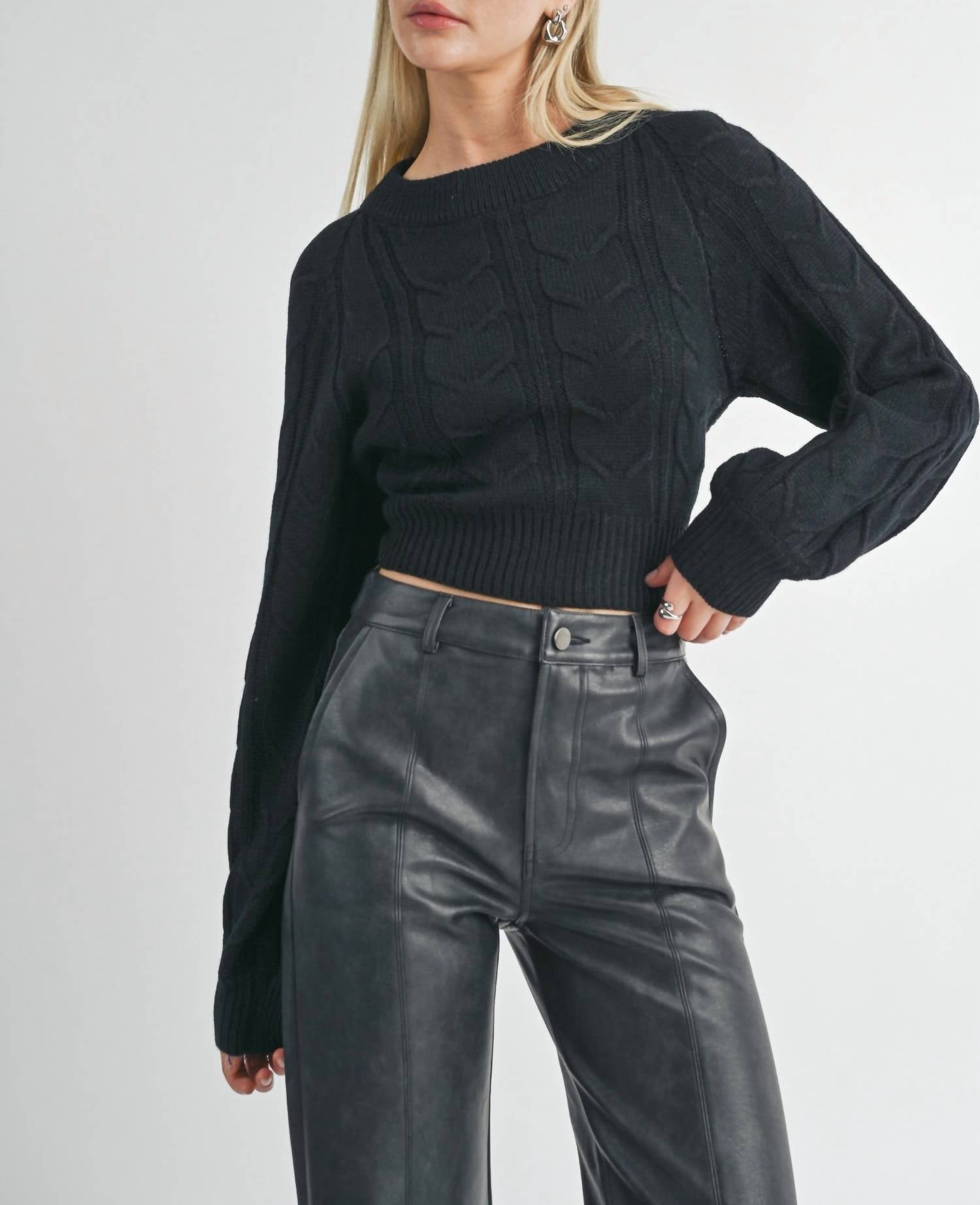 Sage The Label - Remind You Not Backless Sweater