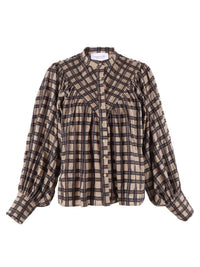 THE SHIRT Shiv Shirt in plaid - women's shirt - alternate view