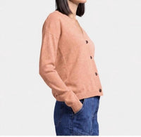 Minnie Rose - CASHMERE V NECK CARDIGAN