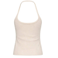 Enza Costa - COTTON RIB HALTER TOP