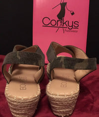 Corkys Footwear - Women's Kimmie Wedge Sandals