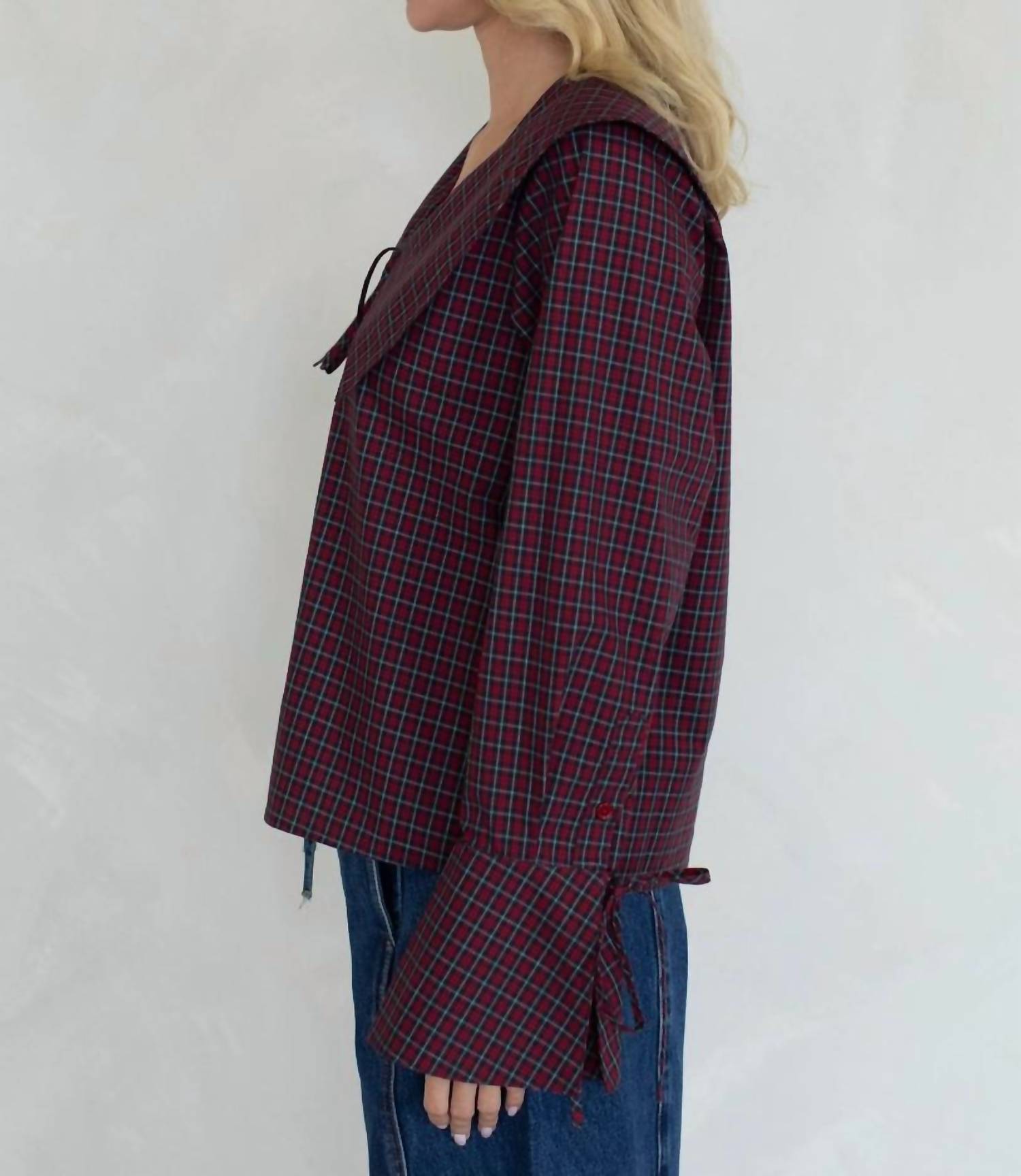 Things Between - Sylvette Checkered Top
