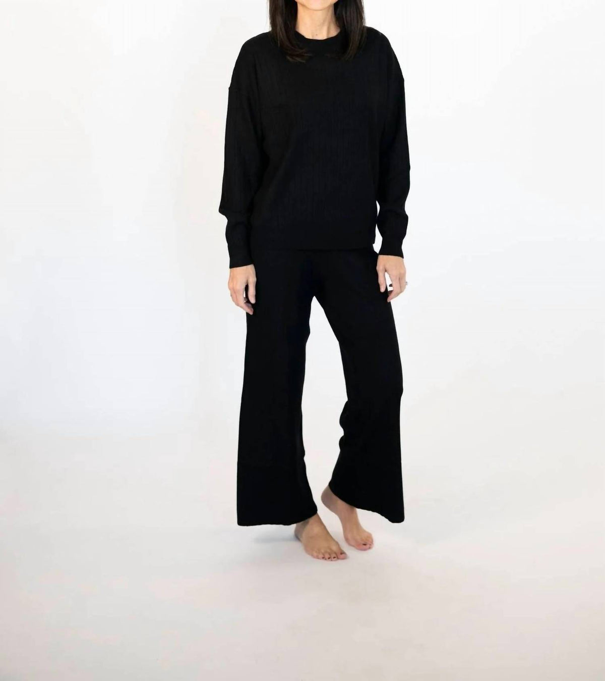 Tea N Rose - Aiden Ribbed Sweater Set