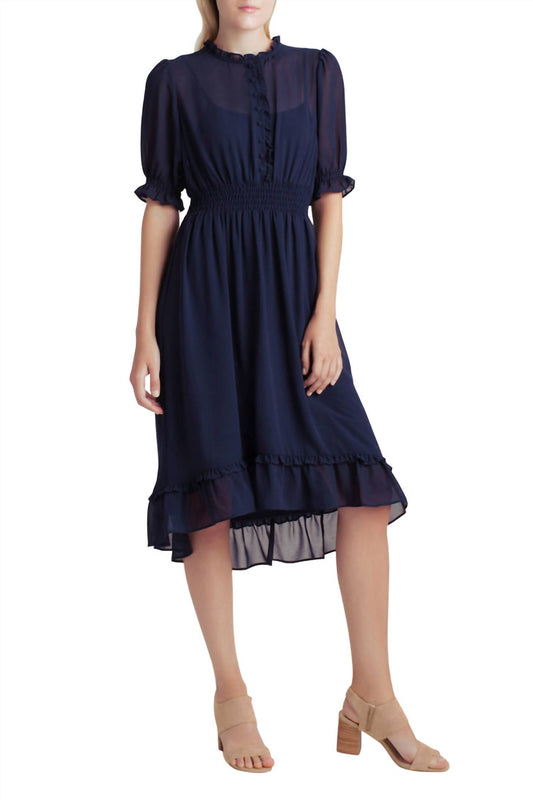Kensie - Crepe Chiffon High Low Dress