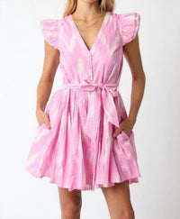 Olivaceous - Aurora Ruffle Sundress