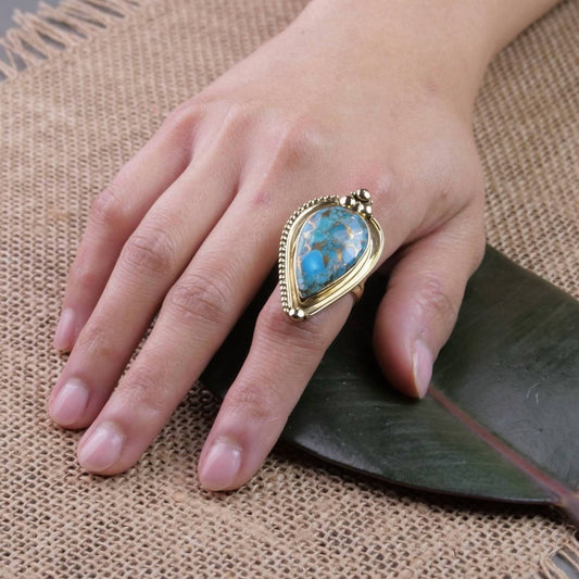 Baizaar - Women's Western Blossom Ring