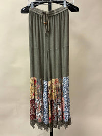 Young Threads - Women's Long Boho Patchwork Pants