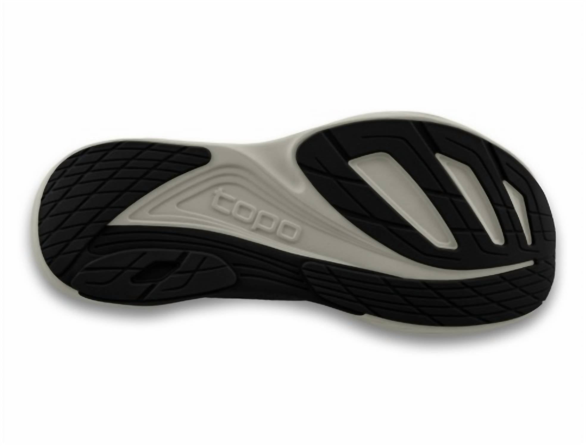 Topo Athletic Men's Ultrafly 5 Shoe in black charcoal 1 - men's shoe - view 4