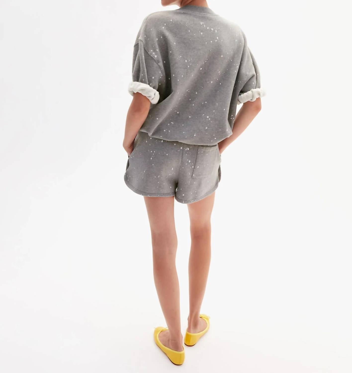 Clare V. - Elastic Waistband Jogging Short