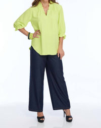Lior - Harper Ruffle V-neck Top