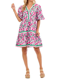 Mudpie - Cody Balloon Sleeve Dress