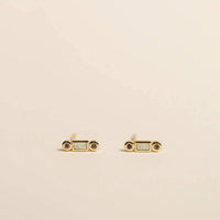Jaxkelly - Women's Bar Opal Earrings