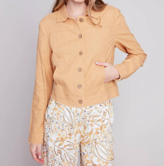 Charlie B - Vivian Linen Jacket