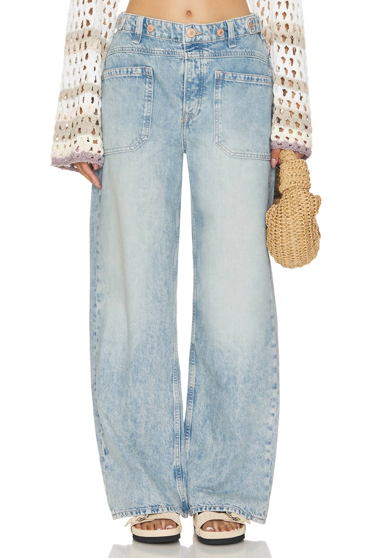 Free People - Palmer Cuffed Jean