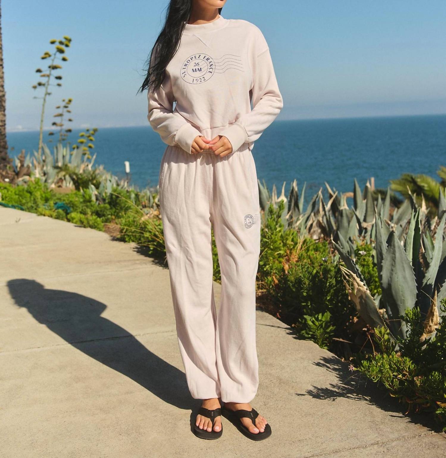 Sundry - St Tropez Stamp Athletic Sweatpant