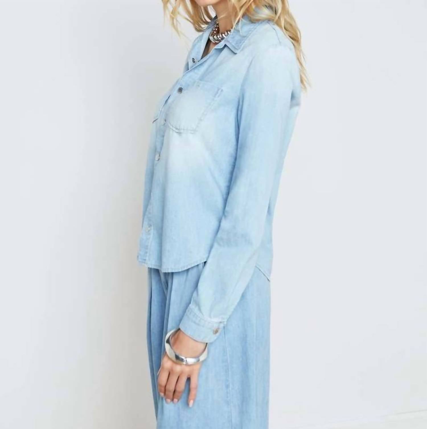 L'Agence - Isla Denim Shirt