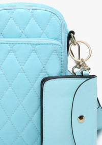 Jen & Co. - Women's Parker Quilted Crossbody Pouch Bag