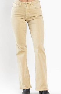 Judy Blue - Garment Dyed Slim Bootcut Jean