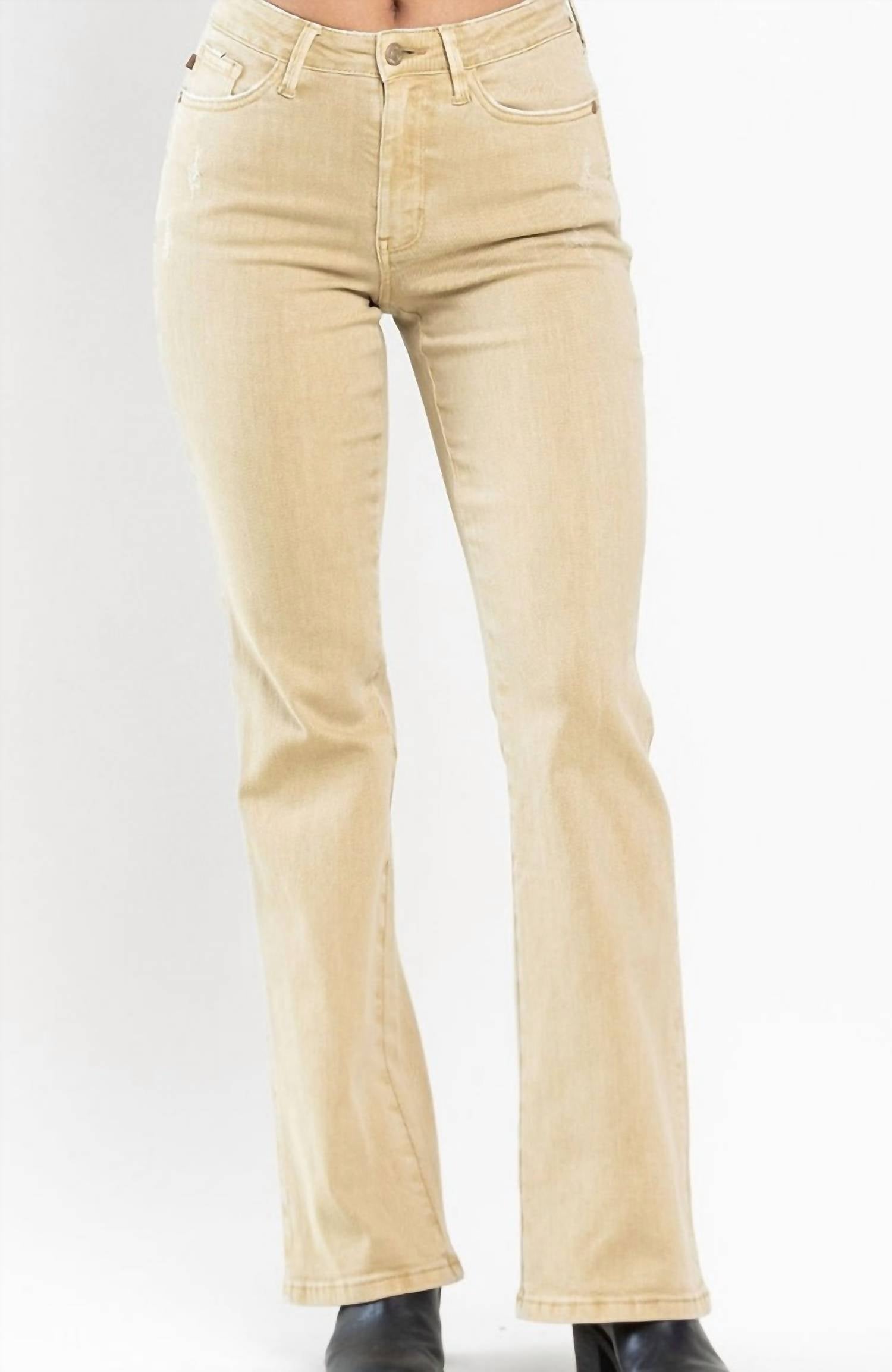 Judy Blue - Garment Dyed Slim Bootcut Jean