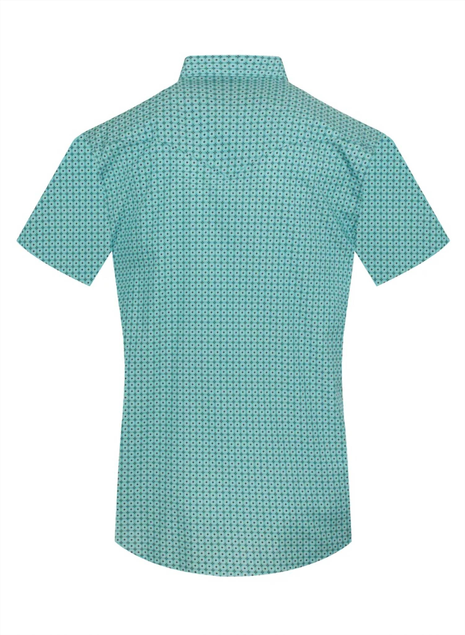 Rodeo Clothing - Men's Pearl Snap Short Sleeve Shirt