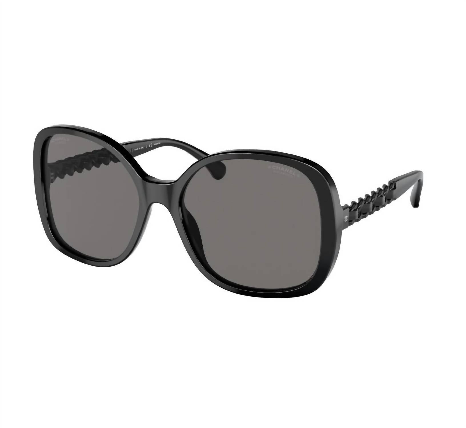 Chanel - Square Chain Polarized Sunglasses 5470qa - C888t8