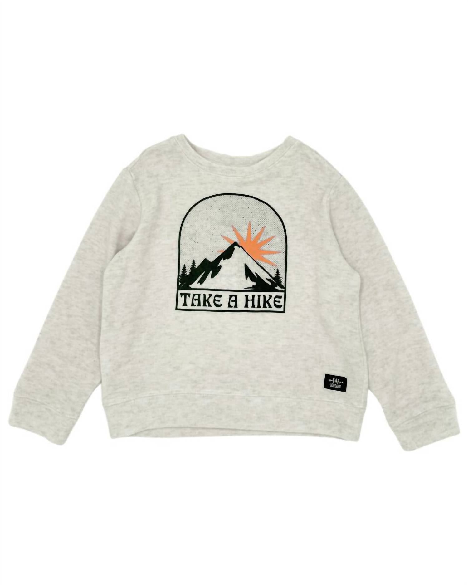 Feather 4 Arrow - Kid's Take A Hike Hacci Pullover Sweatshirt