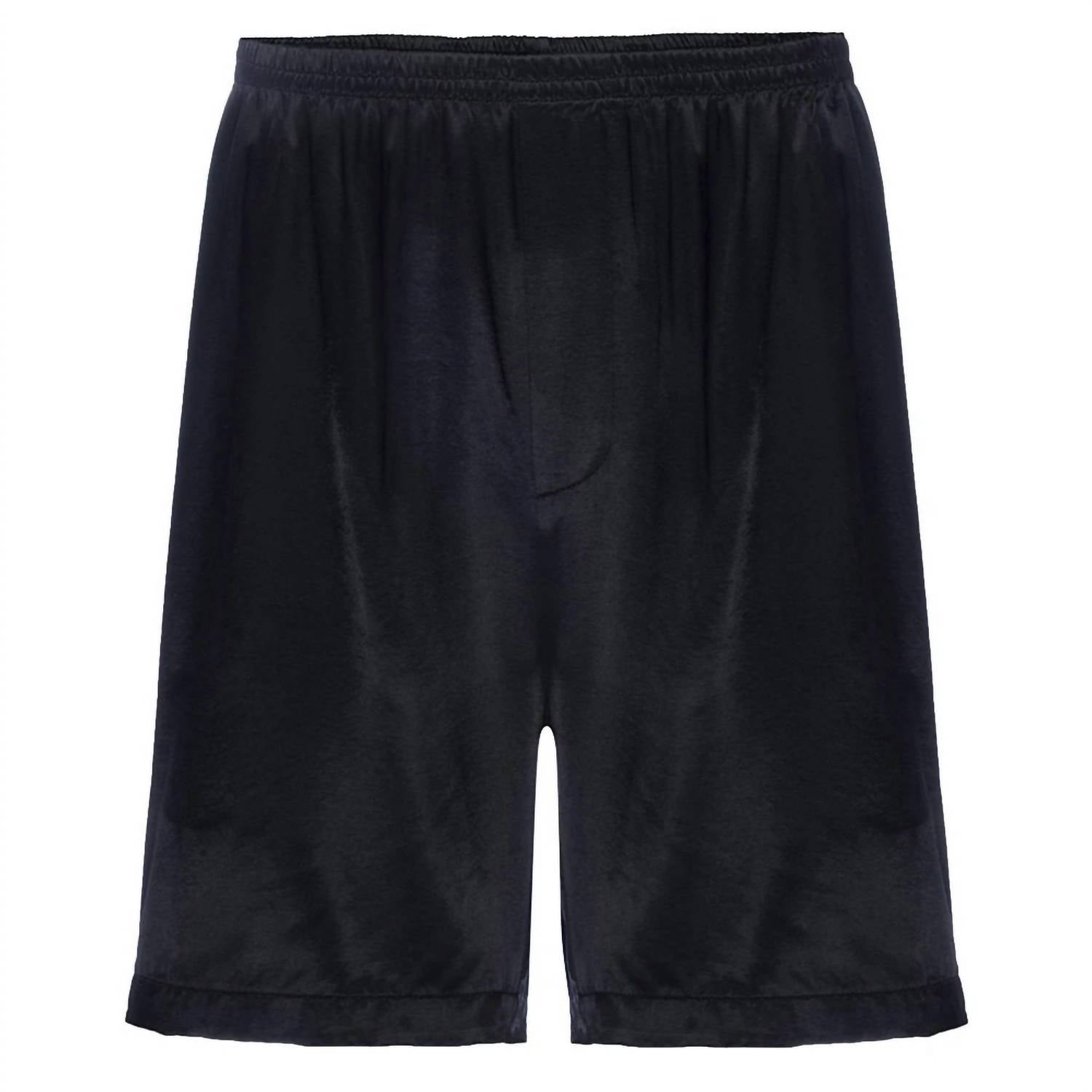 Men’s Adam Satin Boxer With Faux Fly