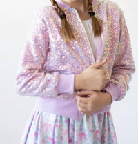 Mila & Rose - Girls Sparkle Sequin Jacket