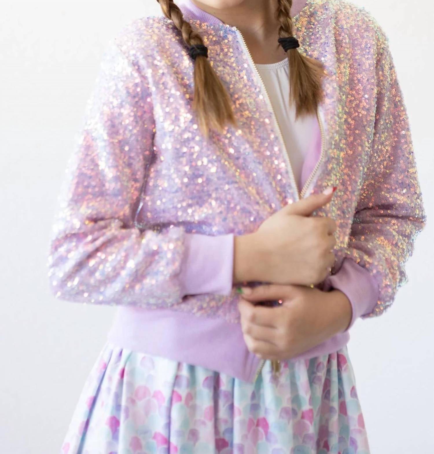 Mila & Rose - Girls Sparkle Sequin Jacket