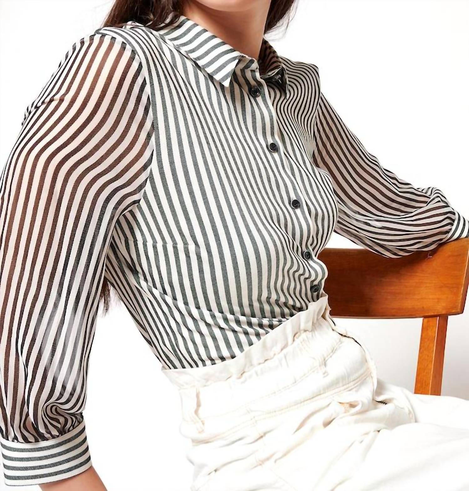 Desoto - Pia Classic Stripe Blouse