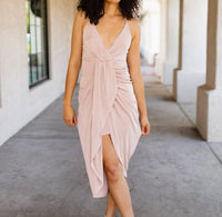 Mable - Isabella Wrap Midi Dress