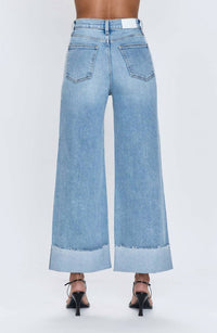 Pistola - Lana High Rise Crop Wide Leg Jeans