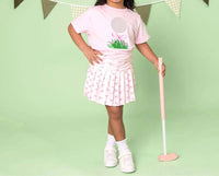Sweet Wink - Golf Bow Patch Short Sleeve T-shirt