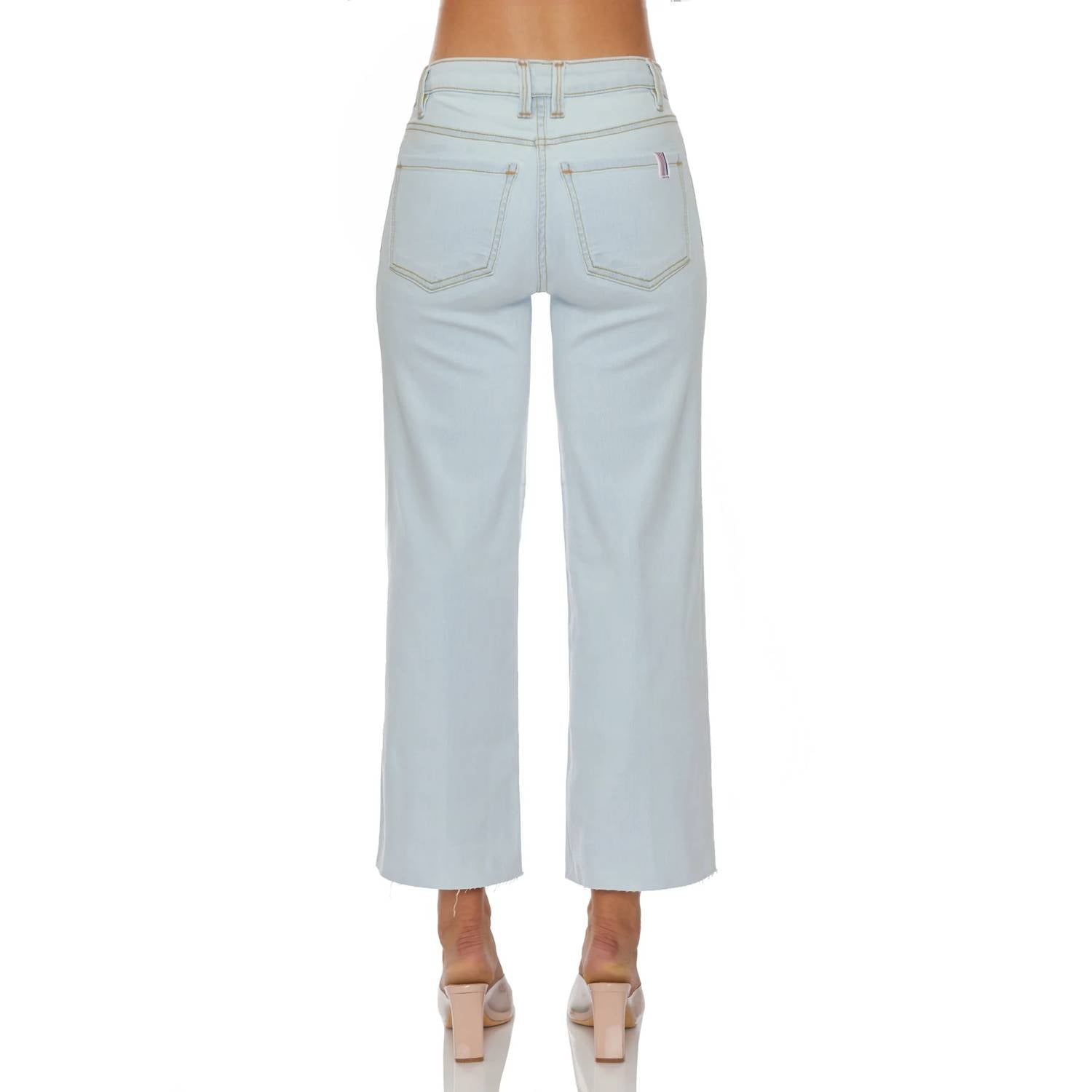 Morrison Denim - Fly Girl Cropped Wide Leg Jeans