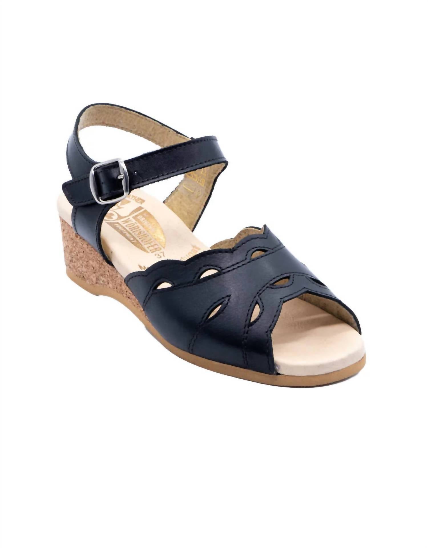 Worishofer - Women's Ariel Cork Wedge Sandals