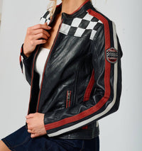 Mauritius - Racer Leather Jacket