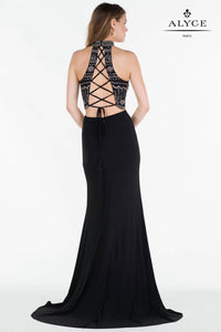 ALYCE PARIS Women's Prom Dress in black - women's dress - alternate view