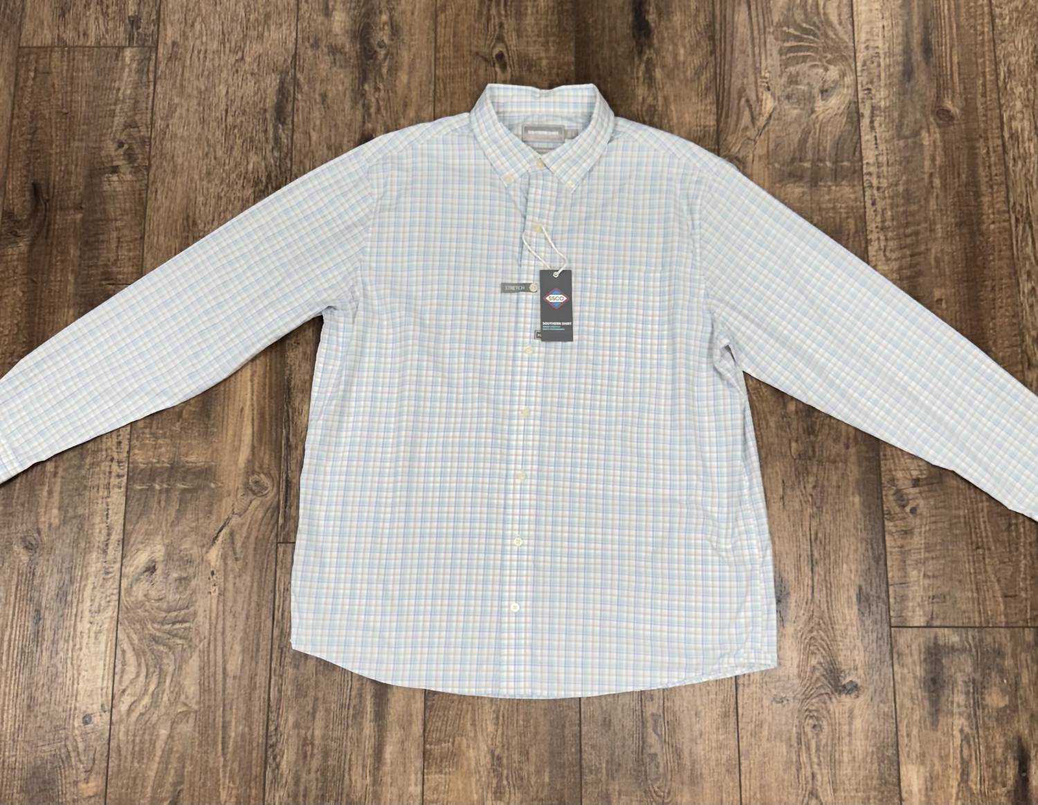 Southern Shirt Company - Men's Willowbend Plaid Long Sleeve Button Down Shirt